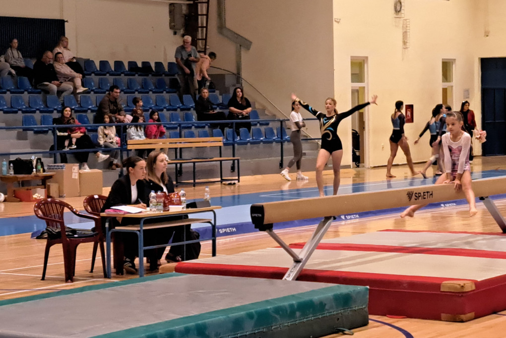 Natjecanje mladih gimnastičarki iz Slavonije i Baranje u Požegi 
