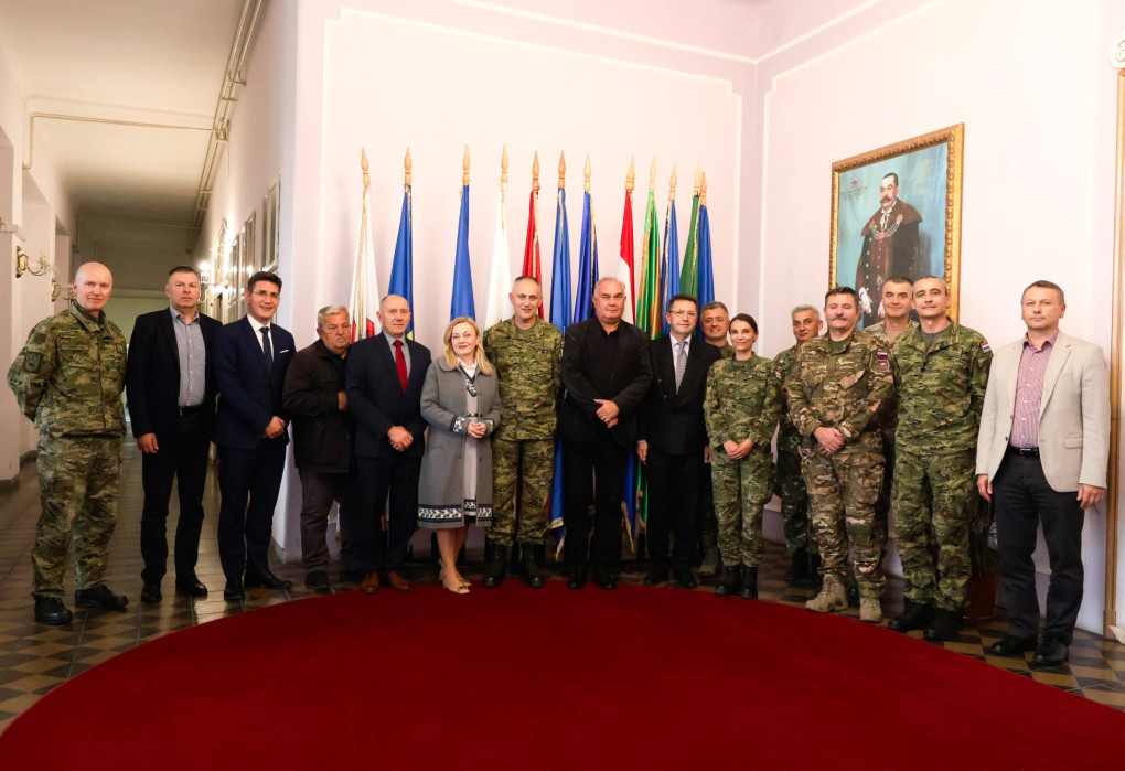 Polaznici 28. naraštaja Ratne škole “Ban Josip Jelačić” posjetili Požeško-slavonsku županiju