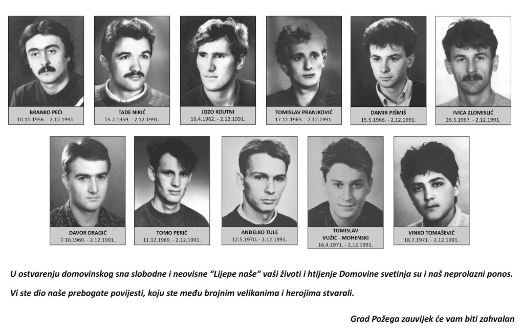 TUŽNO SJEĆANJE Prošle su 34 godine od pogibije 11 hrvatskih branitelja u neprijateljskoj zasjedi na Papuku