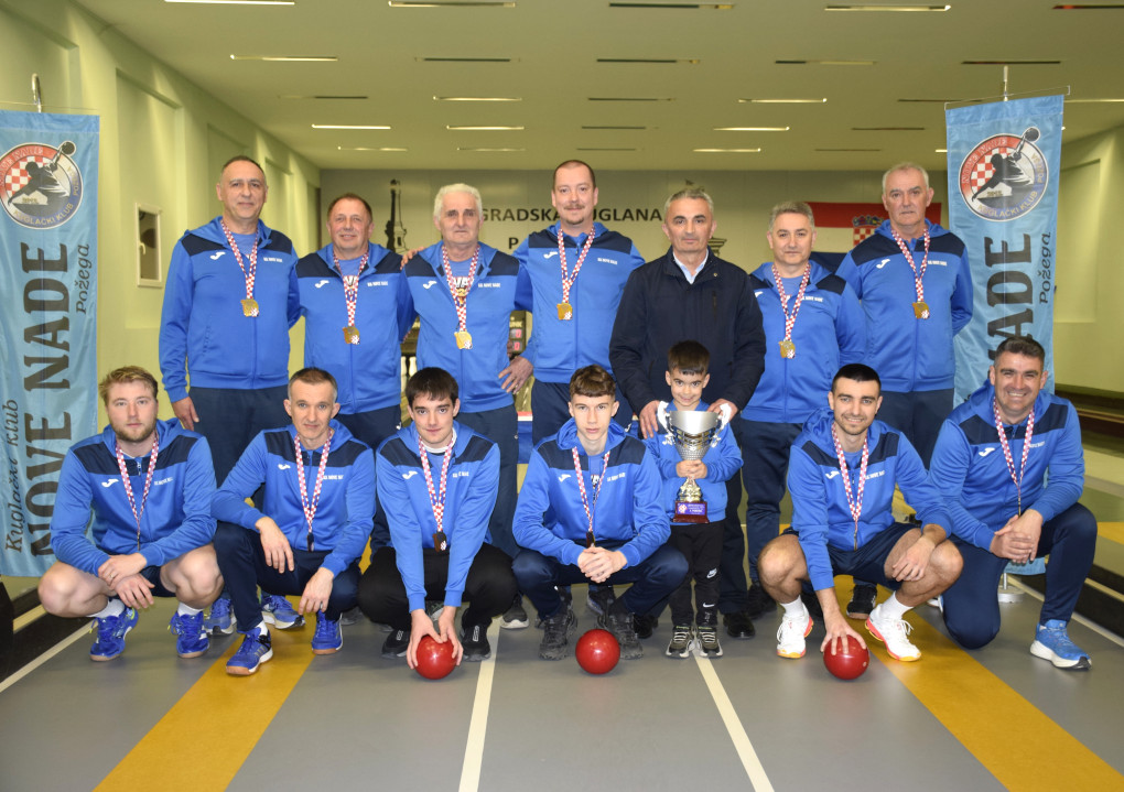 U ELITNOM DRUŠTVU Povijesni uspjeh požeškog kluba - Nove nade i službeno u najvišem rangu hrvatskog kuglanja! 