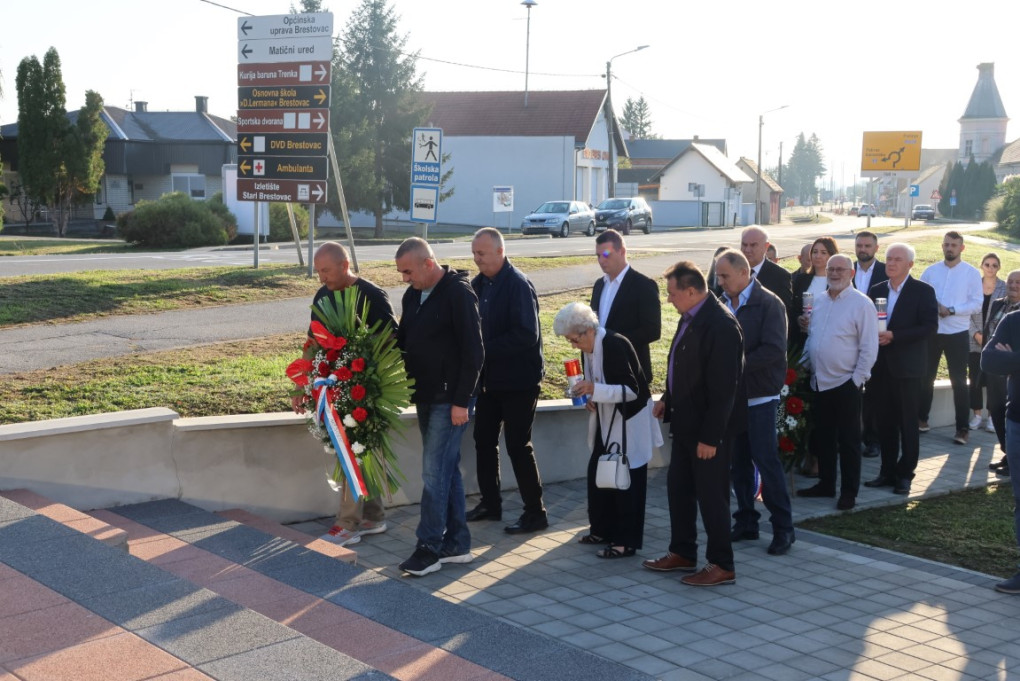 OBILJEŽAVANJE DANA OPĆINE BRESTOVAC: Odana počast poginulim hrvatskim braniteljima s tog područja