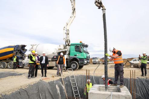 ULAGANJE U POLJOPRIVREDU Položen kamen temeljac za hladnjaču za voće i povrće u Požegi, vrijednu 15,6 milijuna eura