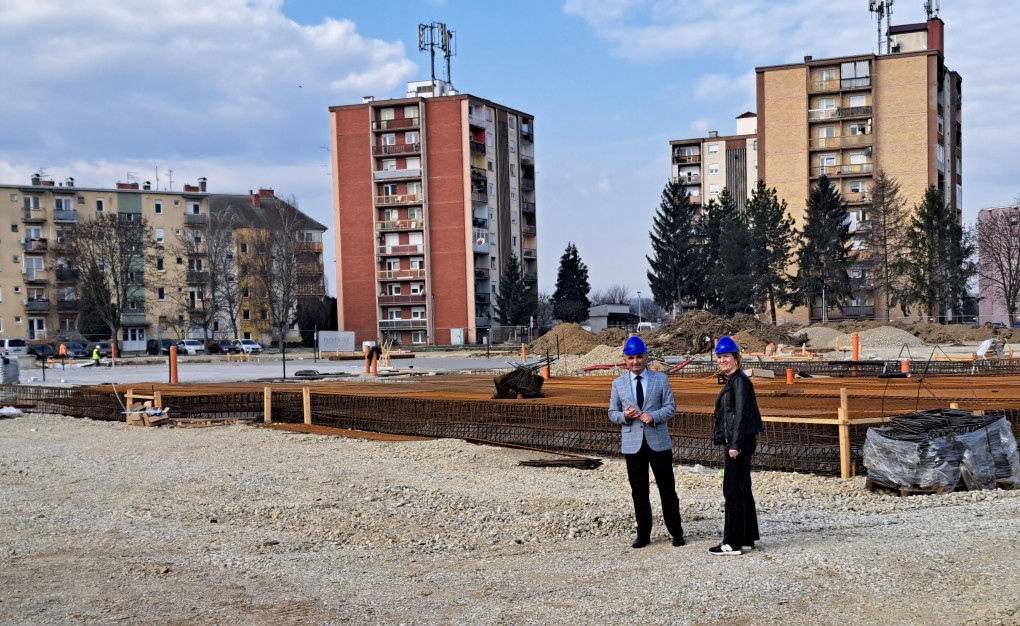 IZGRADNJA NOVE ŠKOLE Radovi na kapitalnom požeškom gradilištu u Babinom viru napreduju prema planu 