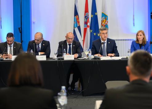 U DONJEM MIHOLJCU Gradonačelnik Miličević sudjelovao na 21. sjednici Savjeta za Slavoniju, Baranju i Srijem