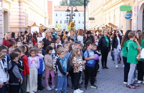 U PJEŠAČKOJ ZONI Požega u znaku Europskog dana jezika