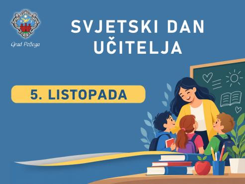 GRAD POŽEGA Sretan Svjetski dan učitelja! 