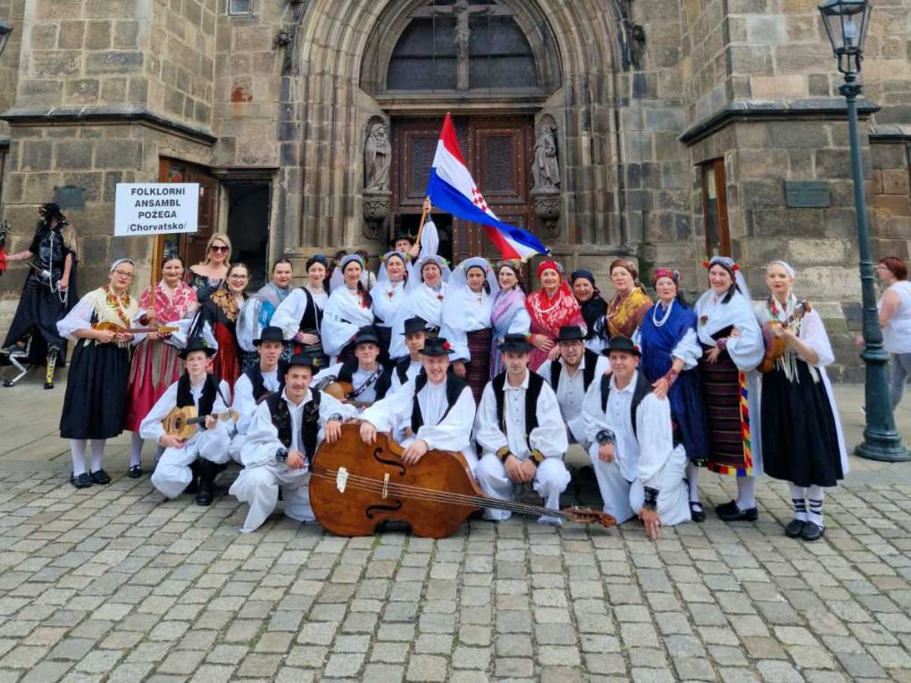Folklorni ansambl Požega na Međunarodnom CIOFF festivalu u Plzenu u Češkoj Republici od 7. – 11. lipnja 2023. godine