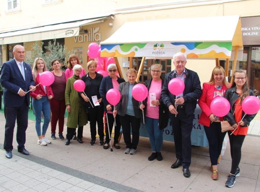 Mjesec borbe protiv raka dojke i Dan ružičaste i plave vrpce obilježeni javnozdravstvenom akcijom 