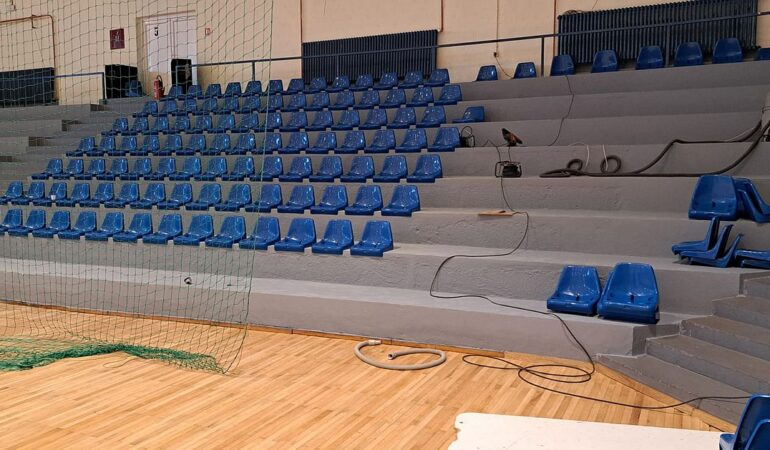 Sportska dvorana "Tomislav Pirc" dobiva nove sjedalice 