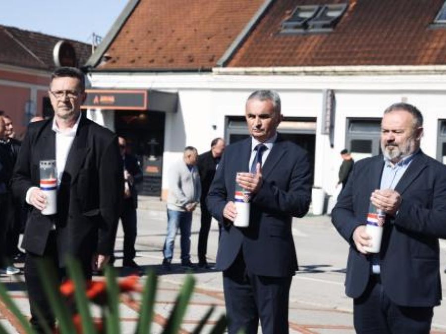 VRO BLJESAK Danas je u Požegi odana počast poginulim, nestalim i umrlim hrvatskim braniteljima