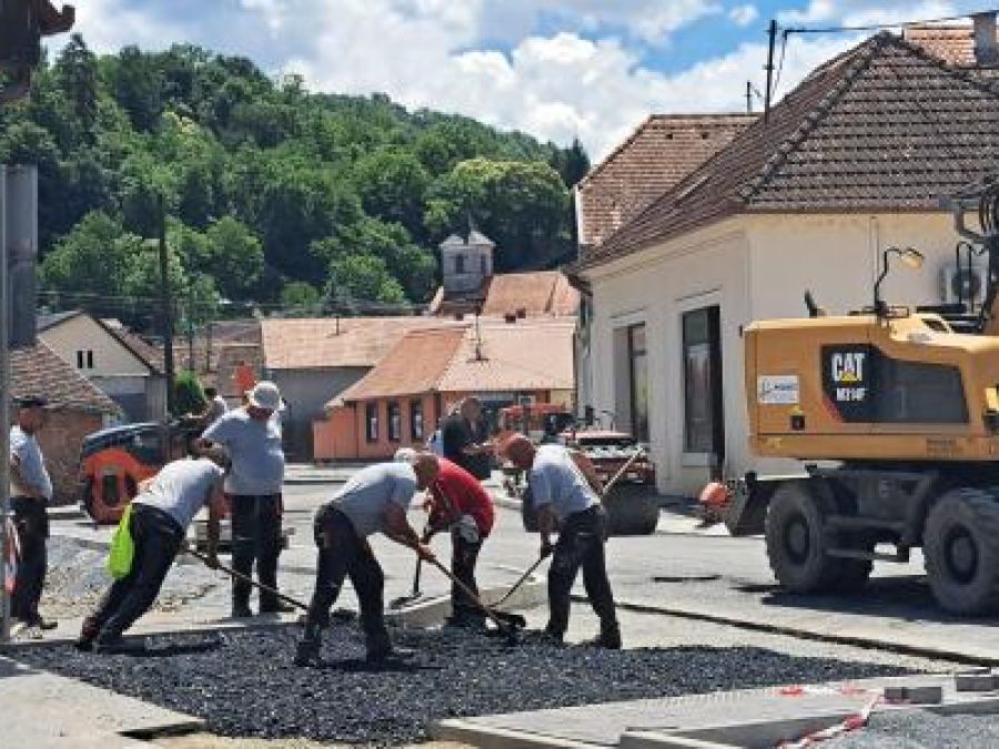 OBAVIJEST  U petak zatvaranje Sokolove ulice i Ulice Matice hrvatske zbog završnih radova asfaltiranja