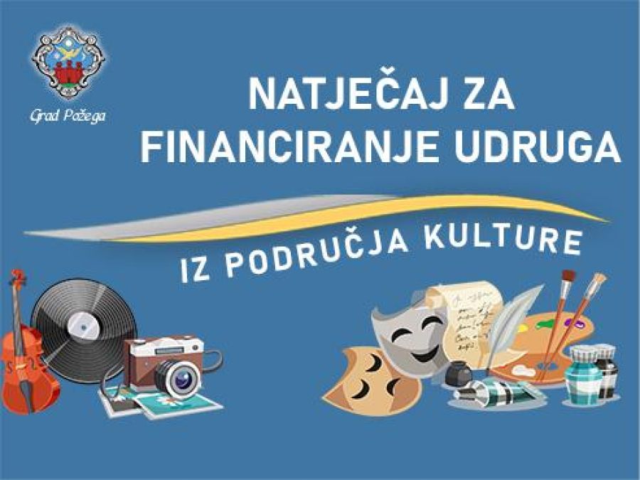 Javni poziv za financiranje javnih potreba udruga građana iz područja kulture u 2027. godini