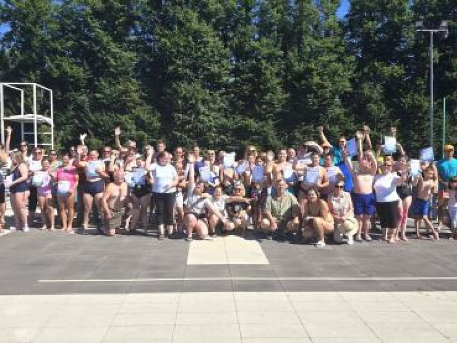 DIPLOME I MEDALJE ZA KRAJ Školu plivanja za djecu i mlade s teškoćama završilo 29 polaznika